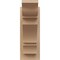 Ekena Millwork 6-in W x 12-in D x 16-in H Balboa Trad Rough Cedar Woodgrain TimberThane Outlooker, Primed Tan OUTUR060X12X16BOA04RCPR - alternate 5